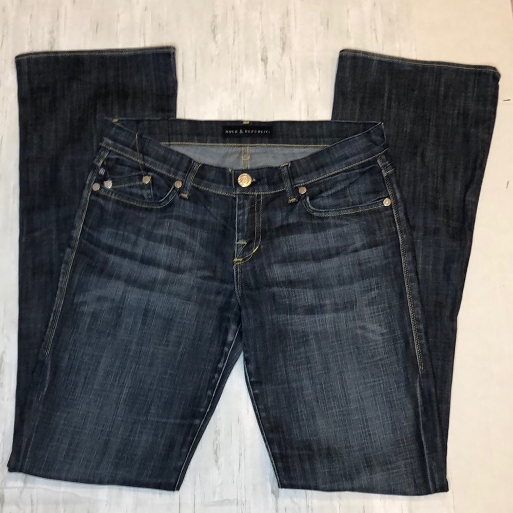 Rock and republic Kasandra Boot Cut Jeans.…